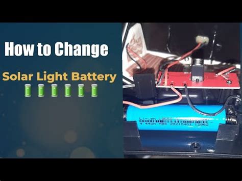How to Replace the Rechargeable Battery .
